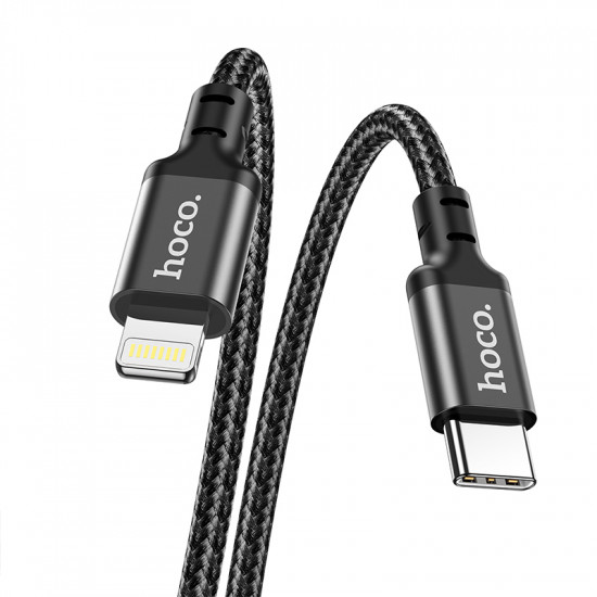 Кабель Hoco X14 Double speed PD charging data cable for iP(L=2M)