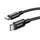 Кабель Hoco X14 Double speed 60W charging data cable Type-C to Type-C(L=1M)