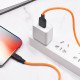 Кабель Hoco X21 Plus Silicone Lightning (1m)
