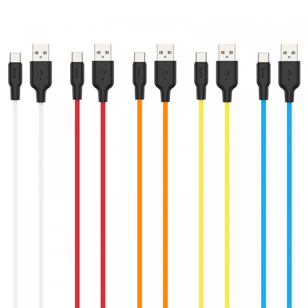 Кабель Hoco X21 Plus Silicone Micro USB (1m)