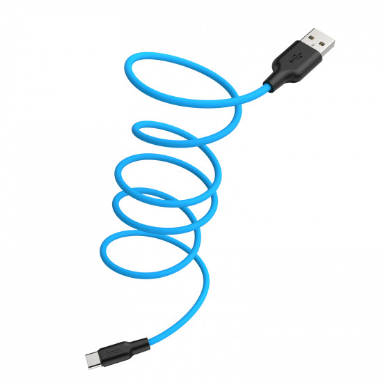 Кабель Hoco X21 Plus Silicone Micro USB (1m)