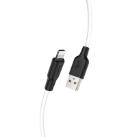 Кабель Hoco X21 Plus Silicone Lightning (2m) / USB + №7755