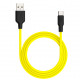 Кабель Hoco X21 Plus Silicone Type-C (1m)
