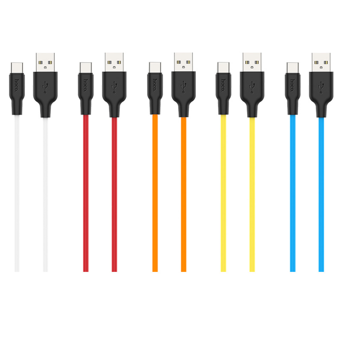 Кабель Hoco X21 Plus Silicone Type-C (1m)