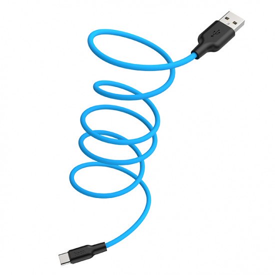 Кабель Hoco X21 Plus Silicone Type-C (1m)