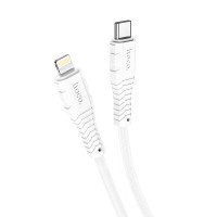 Кабель Hoco X67 Nano PD silicone charging data cable for iP / Lightning + №8899