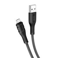Кабель Hoco X67 Nano silicone charging data cable for Micro / Micro + №8901