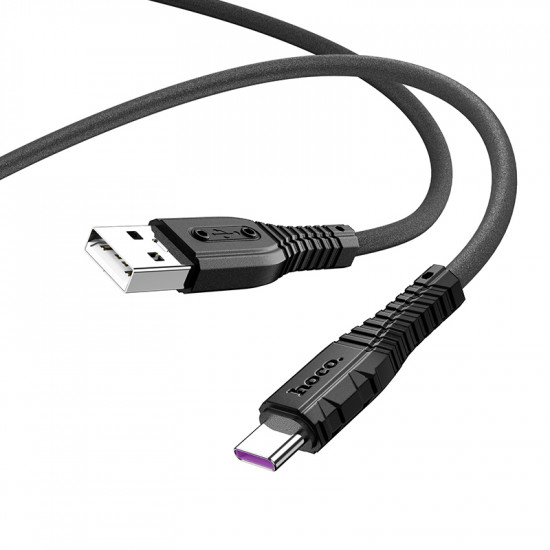 Кабель Hoco X67 Nano 60W silicone charging data cable Type-C to Type-C