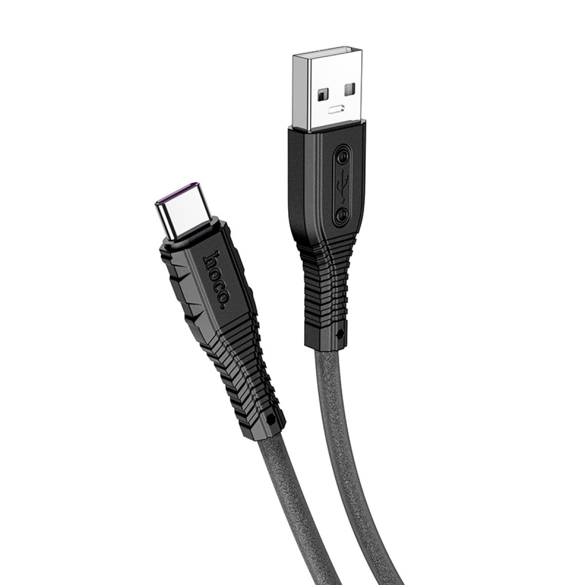 Кабель Hoco X67 5A Nano silicone fast charging data cable for Type-C