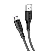 Кабель Hoco X67 Nano 60W silicone charging data cable Type-C to Type-C / USB + №8903