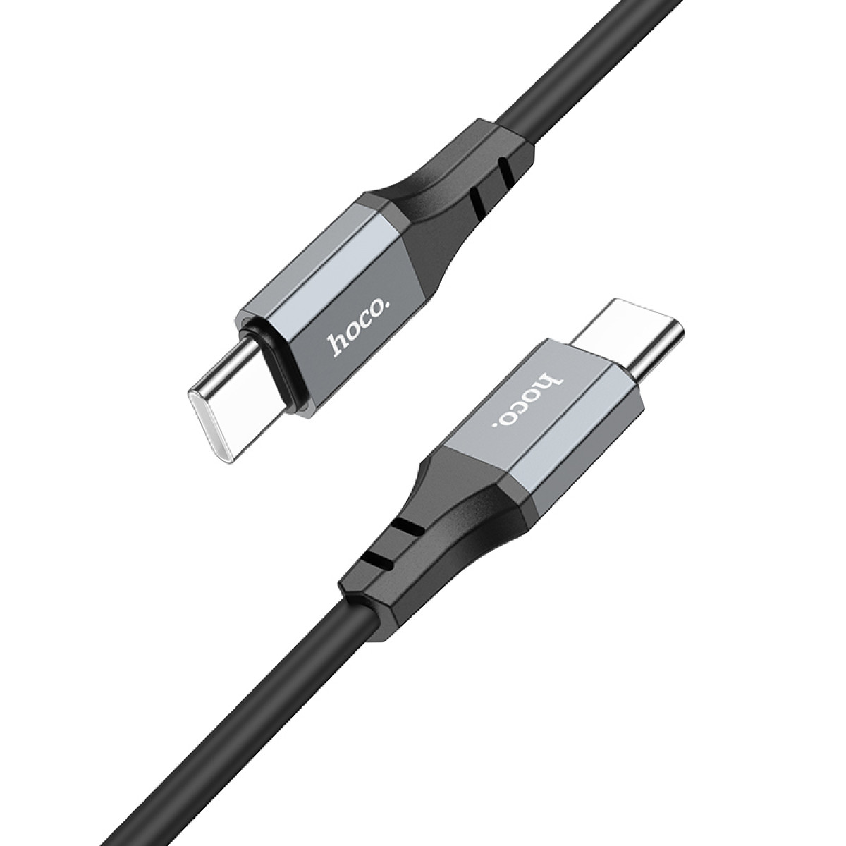 Кабель Hoco X86 Type-C to Type-C Spear 60W silicone charging data cable