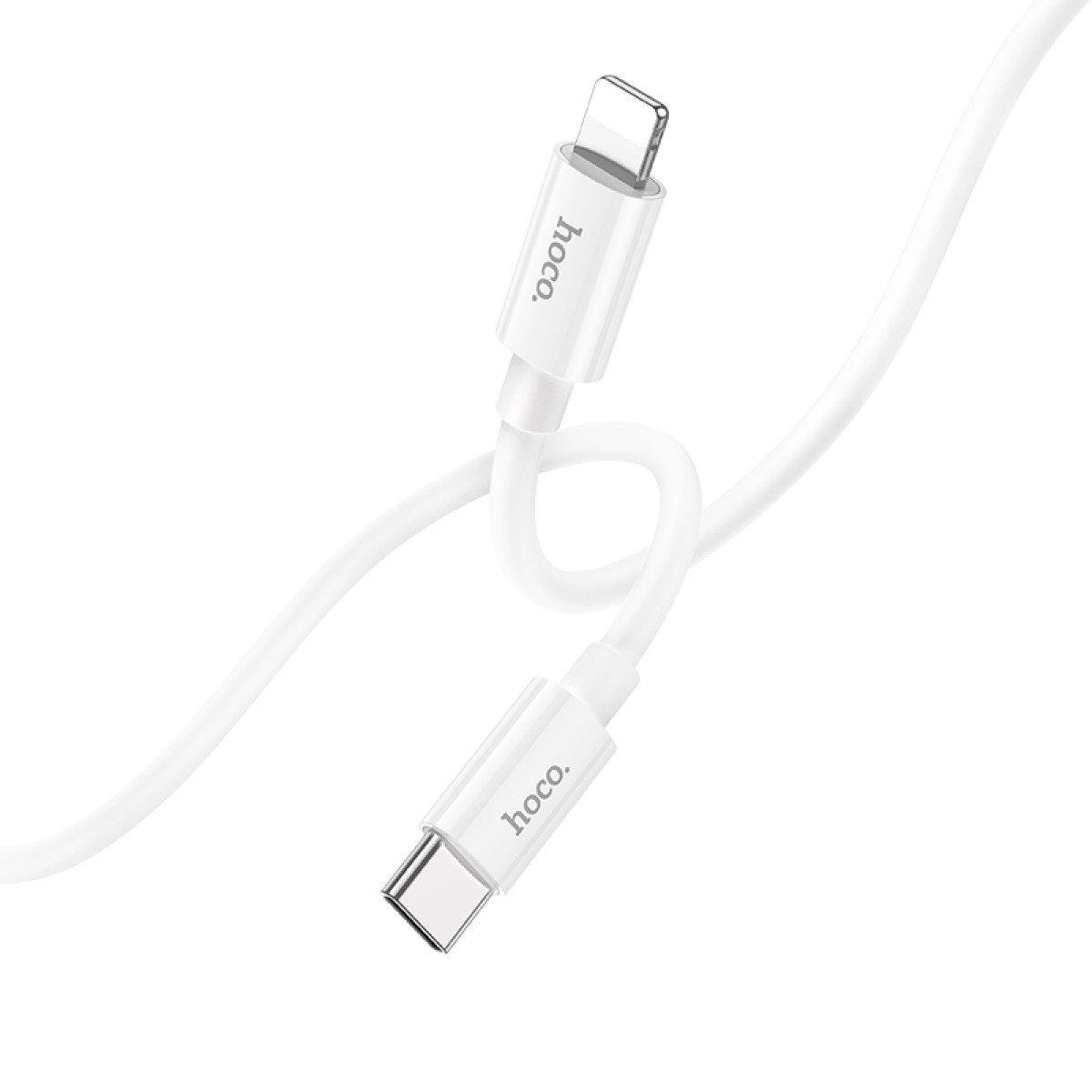 Кабель Hoco X87 Magic silicone PD charging data cable for iP