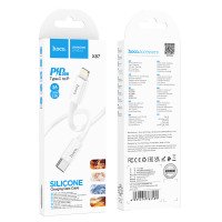 Кабель Hoco X87 Magic silicone PD charging data cable for iP / Lightning + №8885