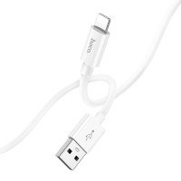 Кабель Hoco X87 Magic silicone charging data cable for iP / Lightning + №8886