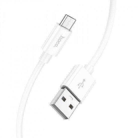 Кабель Hoco X87 Magic silicone charging data cable for Micro