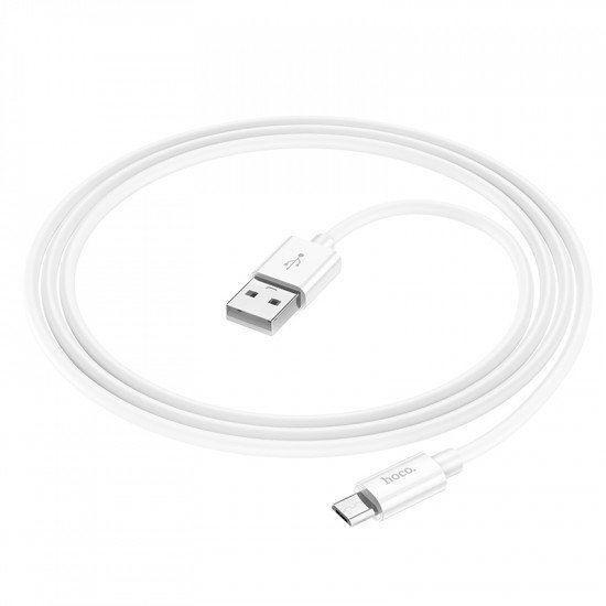 Кабель Hoco X87 Magic silicone charging data cable for Micro