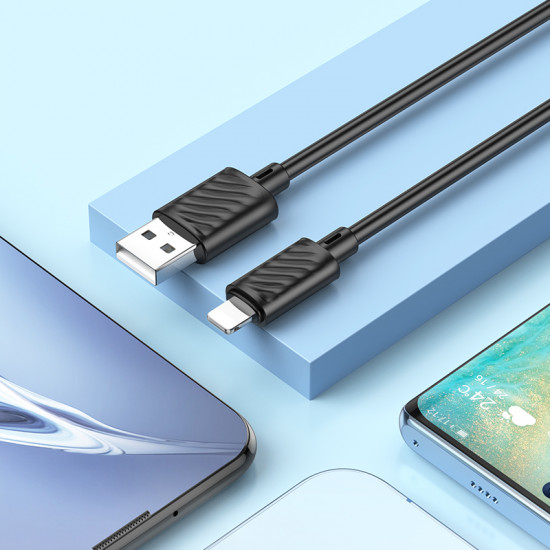 Кабель Hoco X88 Gratified charging data cable for iP