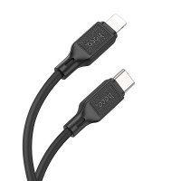 Кабель Hoco X90 Cool silicone PD charging data cable for iP / Lightning + №8880