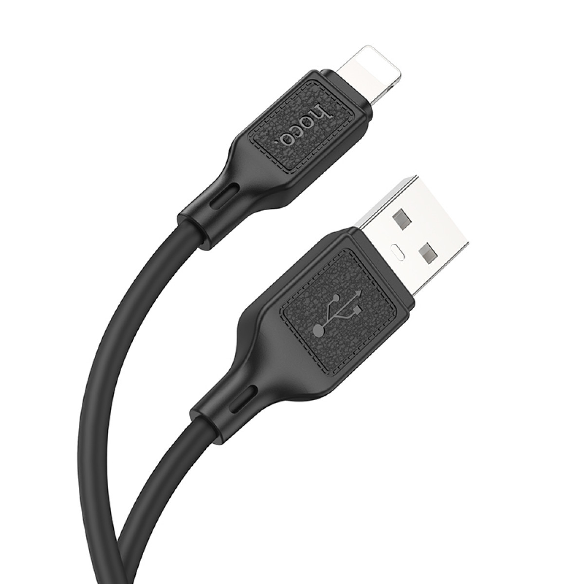 Кабель Hoco X90 Cool silicone charging data cable for iP
