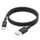 Кабель Hoco X90 Cool silicone charging data cable for Type-C
