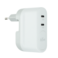 AC326REW - Budi 65W Dual USB-C PD GaN Wall Charger / Вы смотрели + №3712