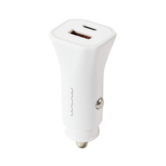 WUW Car Charger USB +Type-C 2.4A  C149