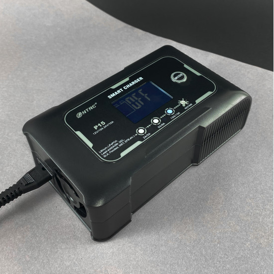 Smart Charger HTRC P15 Lithium - GEL 12V 24V 2/4A 5/8A 10/15A LED