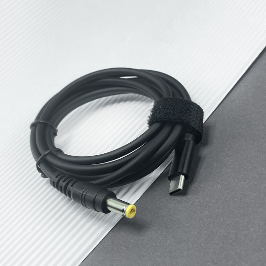 Кабель питания для ноутбука 65W с набором переходников с USB Type-C на DC 10 in 1