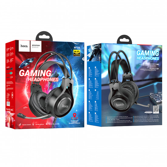 Наушники Hoco W106 Tiger gaming headset