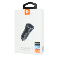 WUW Car Charger Fast Charging PD 20W+QC3.0 C146 / АЗУ + №7480
