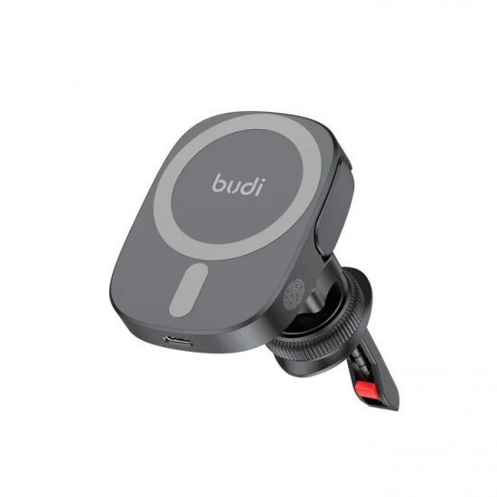 CM570B - Budi Wireless Car Charger Phone Holder