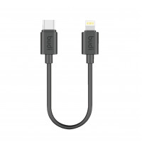 DC023TL025B - USB Кабель Budi Type-C to Lightning Charge/Sync PD 35W 25cm / Кабелі / Перехідники + №9963