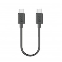 DC023TT025B - USB-кабель Budi Type-C to Type-C Charge/Sync PD 65W 25cm / Кабелі / Перехідники + №9967