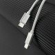 DC103TT20W - USB-кабель Budi Type-C to Type-C Fast Charging Braided Cable 2m