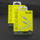 DC103TT20W - USB-кабель Budi Type-C to Type-C Fast Charging Braided Cable 2m