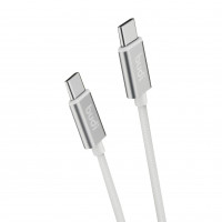 DC103TT20W - USB-кабель Budi Type-C to Type-C Fast Charging Braided Cable 2m / Кабелі / Перехідники + №9953