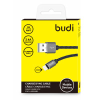 DC206TL30B Budi USB-C to Lightning Cable Charge/Sync 3м / Кабеля + №7490