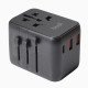 M8J333 - Home Charger Budi 4 USB,25W,Global Travel Charger with UK plug