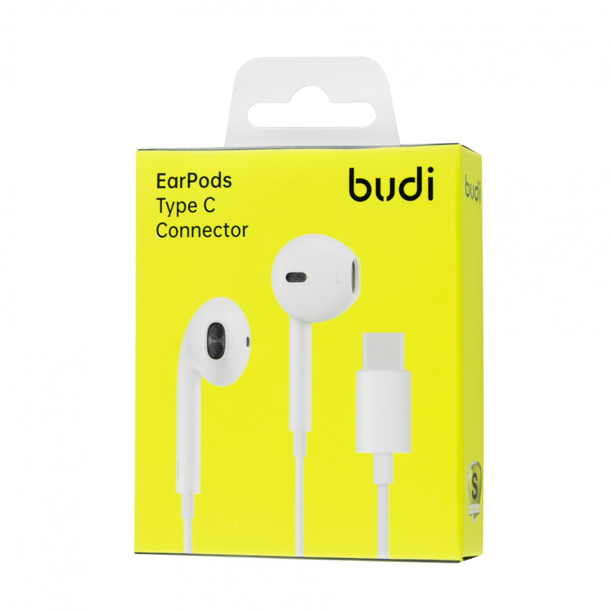 M8JEP20T - HF Budi Earphone EP20T, Type-C connector