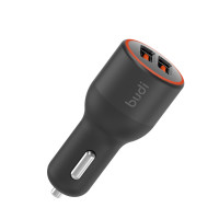 CC109QB - Car charger Budi 2 USB 36W QC 3.0 / АЗУ + №6789