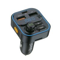 CCT05B Bluetooth FM Transmitter Dual USB charging QC3.0+1A + Type C PD 20W / АЗУ + №7616