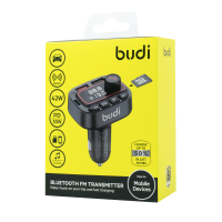 CCT19B - Bluetooth FM Transmitter Dual USB charging QC 42W + Type C PD 30W / FM Модулятори + №3106