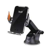 CM550B - Budi Wireless Car Charger Phone Holder 15W / Все для автомобілів + №7612