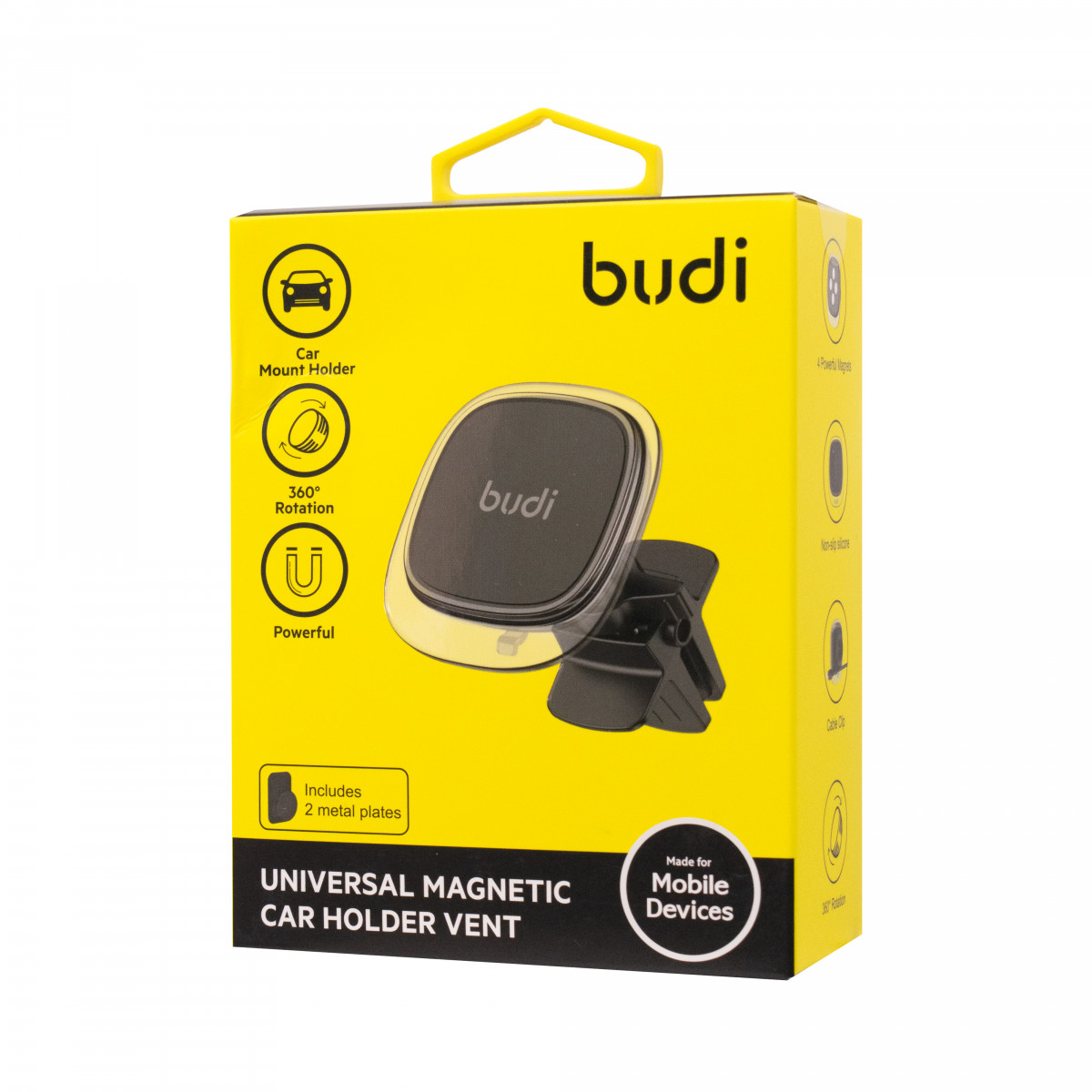 CM559B - Budi Universal Magnetic Car Holder Vent