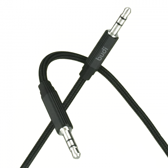 DC21910B - Budi AUX Cable With Metail Shell