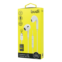 EP30TW -Budi Earphone with Remote and Mic / Дротові + №6767