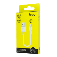 M8J011M20 - USB-кабель Budi USB to Micro Usb/Sync 20 cm / Кабелі / Перехідники + №3711