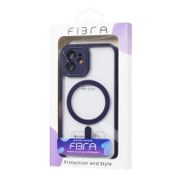 FIBRA Metallic Clear Case with MagSafe iPhone 12/12Pro / Для телефонів + №7725