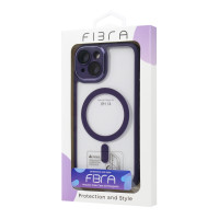 FIBRA Metallic Clear Case with MagSafe iPhone 14 / Для телефонів + №7731