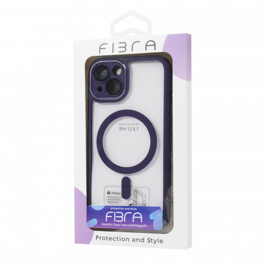 FIBRA Metallic Clear Case with MagSafe iPhone 13